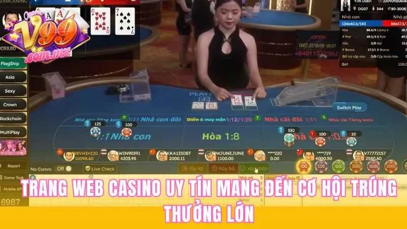 trang web casino uy tín